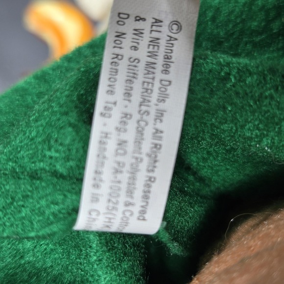 Annalee Thanksgiving Pilgrim Mice Pair Cornucopia Boy Girl Doll Figurines 2008 - Picture 8 of 13